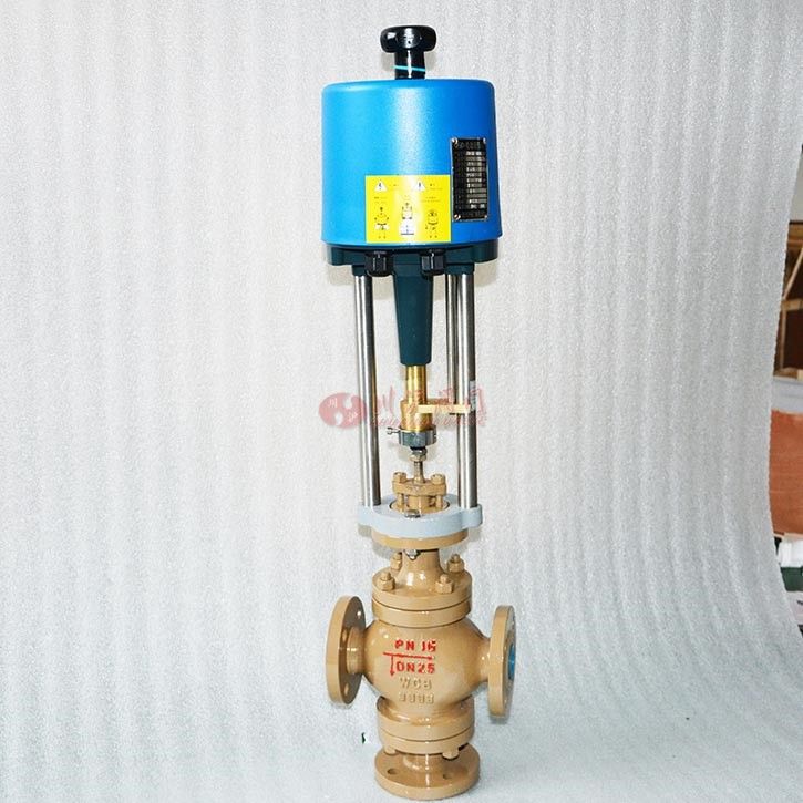 電動三通調(diào)節(jié)閥實物圖