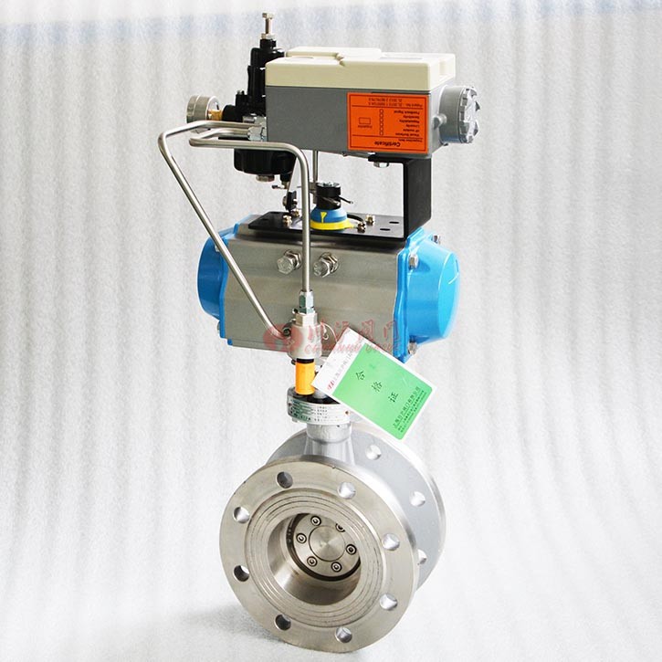 氣動調(diào)節(jié)蝶閥實(shí)物圖